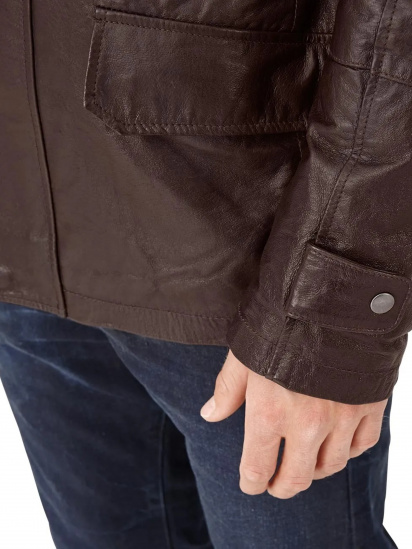Шкіряна куртка Tchibo модель T1684855645 — фото 5 - INTERTOP