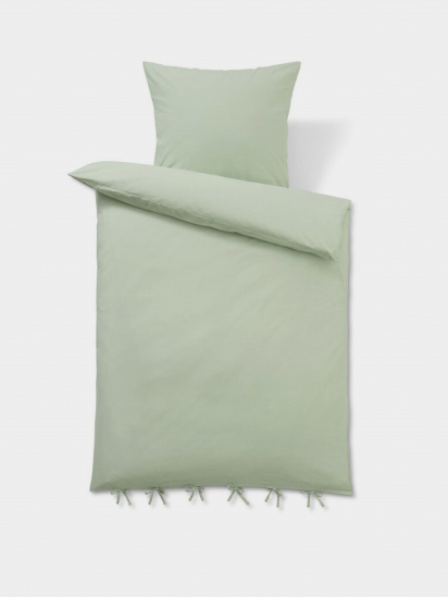 Tchibo ­Комплект постельного белья, зеленый, двухсторонний модель A40010009 — фото - INTERTOP