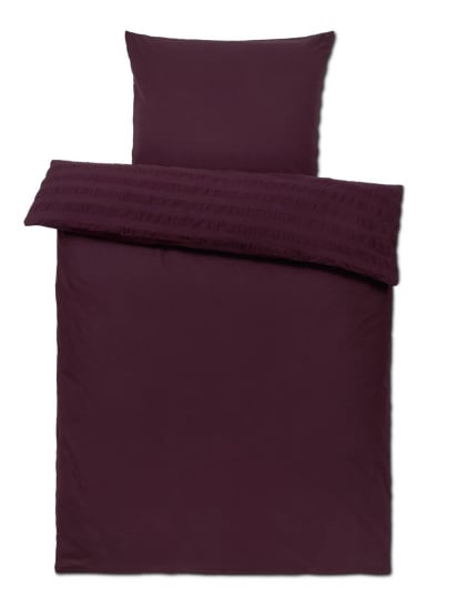 Tchibo ­Двухсторонний комплект постельного белья, бордовый модель T1703515549 — фото 3 - INTERTOP