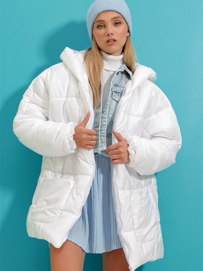 Зимова куртка Trend Alacati Stili модель ALC-X7365/BEYAZ — фото 3 - INTERTOP
