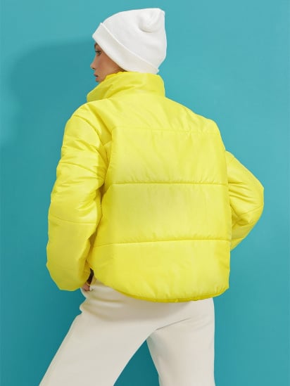 Демисезонная куртка Trend Alacati Stili модель ALC-X7684/ACIK SARI — фото - INTERTOP