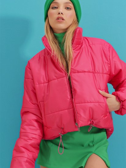Демисезонная куртка Trend Alacati Stili модель ALC-X7684/FUSYA — фото 3 - INTERTOP