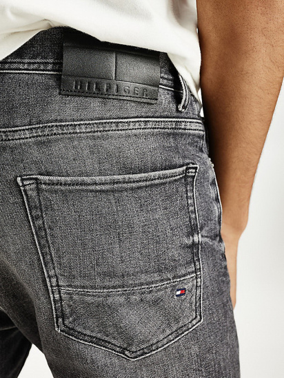 Зауженные джинсы Tommy Hilfiger BLEECKER Slim модель MW0MW18032-1B2 — фото 3 - INTERTOP