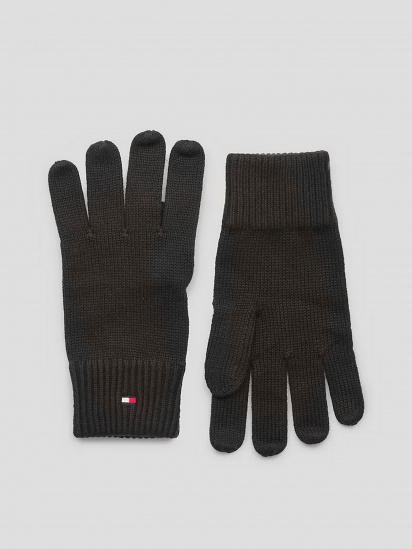 Рукавиці Tommy Hilfiger Essential Flag Knitted Gloves модель AM0AM11048-BDS — фото - INTERTOP