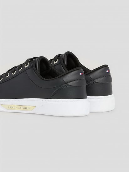 Кеды низкие Tommy Hilfiger Genuine Leather Logo Detailed Sneaker модель FW0FW07560-0GJ — фото - INTERTOP