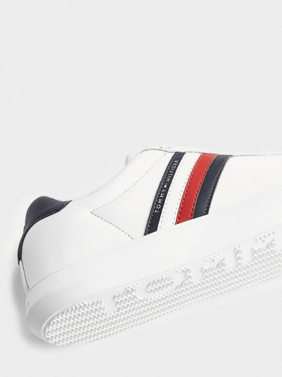 Кеды низкие Tommy Hilfiger ESSENTIAL LEATHER CUPSOLE модель FM0FM02668-YBS — фото 4 - INTERTOP