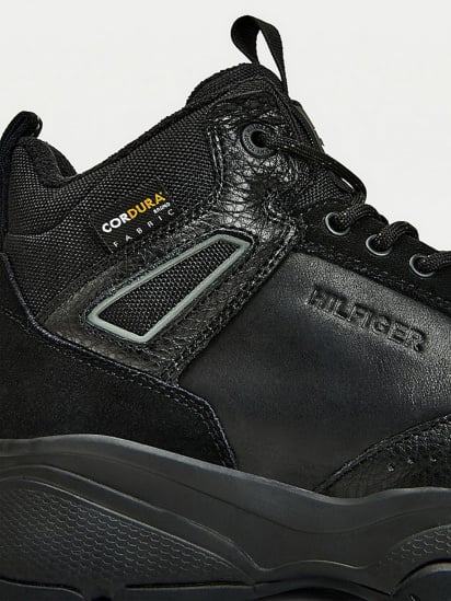 Черевики Tommy Hilfiger High Sneaker Leather модель FM0FM03273-BDS — фото 4 - INTERTOP