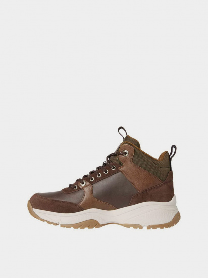 Кросівки Tommy Hilfiger High Sneaker Leather модель FM0FM03273-RBN — фото 3 - INTERTOP