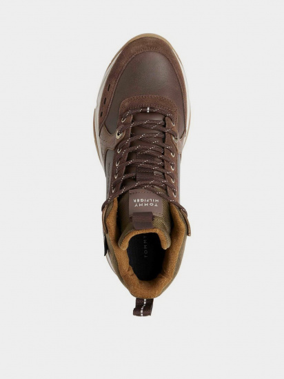 Кросівки Tommy Hilfiger High Sneaker Leather модель FM0FM03273-RBN — фото 5 - INTERTOP