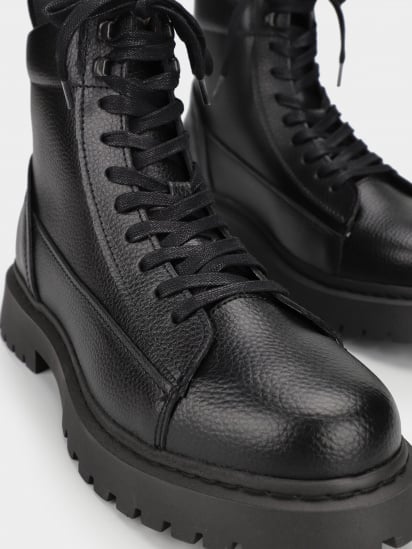 Ботинки Tommy Hilfiger Warm Lined Lace-Up Leather Ankle Boots модель EM0EM01274-BDS — фото 4 - INTERTOP