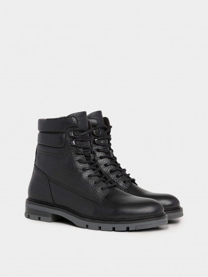 Ботинки Tommy Hilfiger Warm Lined Leather Mid Boots модель FM0FM04802-BDS — фото 3 - INTERTOP