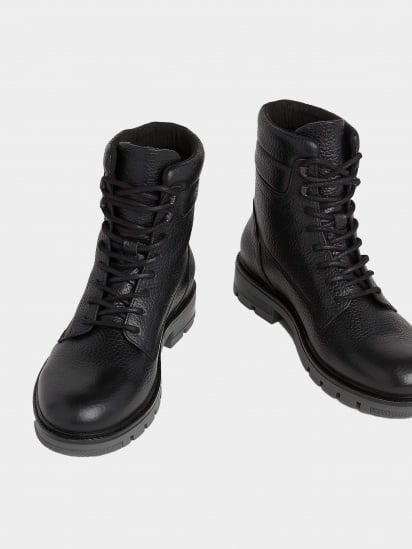 Ботинки Tommy Hilfiger Warm Lined Leather Mid Boots модель FM0FM04802-BDS — фото 4 - INTERTOP