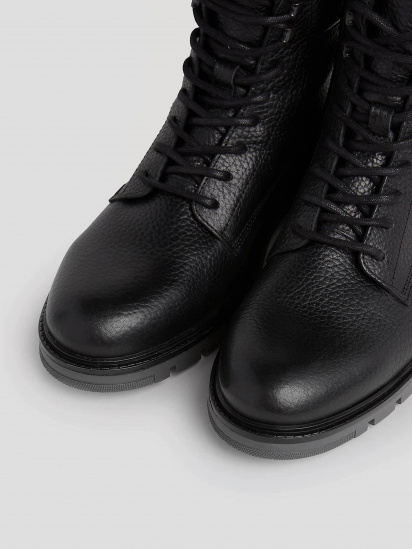 Ботинки Tommy Hilfiger Warm Lined Leather Mid Boots модель FM0FM04802-BDS — фото 5 - INTERTOP
