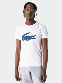 Белый - Футболка Lacoste