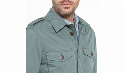 Куртки Timberland STONYBROOK OVERSHIRT GREENHOUS модель 0YGEMTG6 — фото 5 - INTERTOP