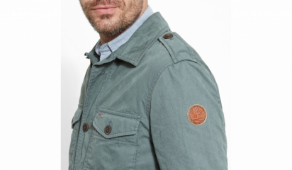 Куртки Timberland STONYBROOK OVERSHIRT GREENHOUS модель 0YGEMTG6 — фото 7 - INTERTOP