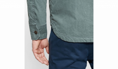 Куртки Timberland STONYBROOK OVERSHIRT GREENHOUS модель 0YGEMTG6 — фото 8 - INTERTOP