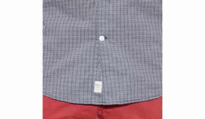 Сорочка з коротким рукавом Timberland SHORT SLEEVE CHECK POPLIN EBON модель A1K8WE41 — фото 6 - INTERTOP
