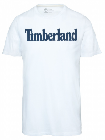 Футболки та майки Timberland TIMBERLAND BRAND WHITE модель A1LAO100 — фото - INTERTOP