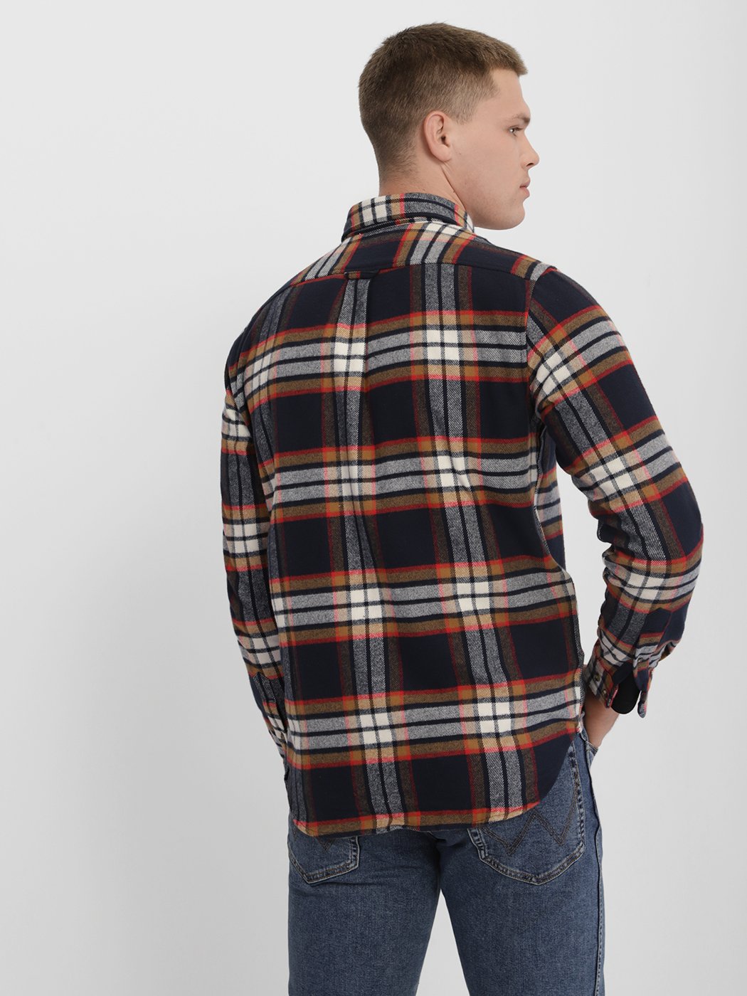 

Timberland Heavy Flannel Plaid ­ Рубашка с длинным рукавом TB0A235JB68, Синий