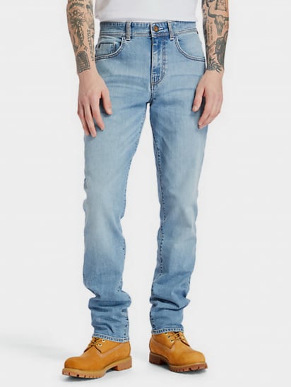 Зауженные джинсы Timberland Sargent Lake Slim модель TB0A2C92BQ832 — фото - INTERTOP