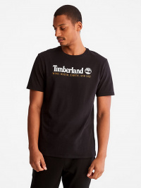 Чёрный - Футболка Timberland Front Graphic