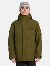 Оливковый - Зимняя куртка Timberland Benton Waterproof 3-in-1