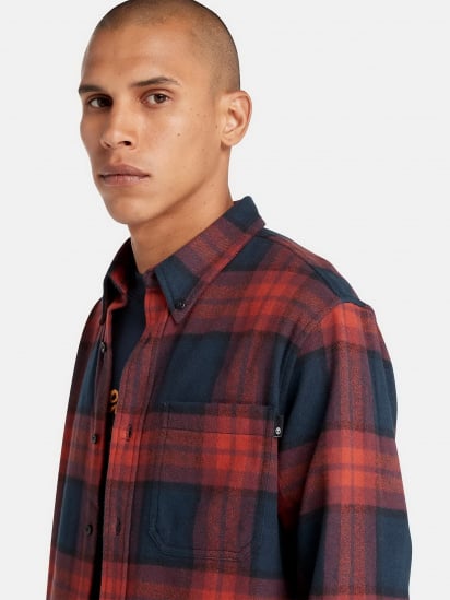 Рубашка Timberland Heavy Flannel Plaid модель TB0A6GKHB68 — фото 4 - INTERTOP