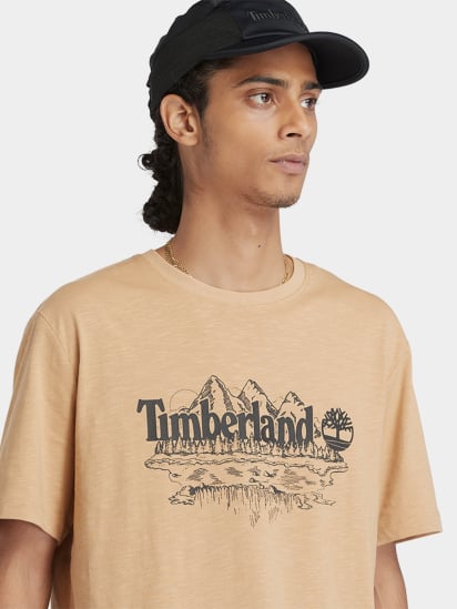 Футболка Timberland Mountain Logo модель TB0A5UFUEH3 — фото 3 - INTERTOP
