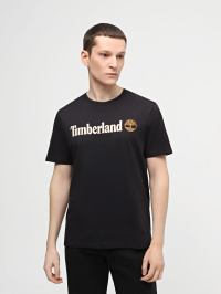 Чёрный - Футболка Timberland Linear Logo