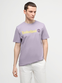 Фиолетовый - Футболка Timberland Linear Logo
