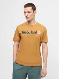 Жёлтый - Футболка Timberland Linear Logo