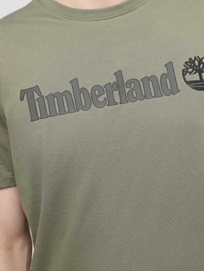Футболка Timberland Linear Logo модель TB0A5UPQ590 — фото 3 - INTERTOP