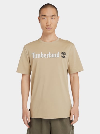 Футболка Timberland Linear Logo модель TB0A5UPQDH4 — фото - INTERTOP
