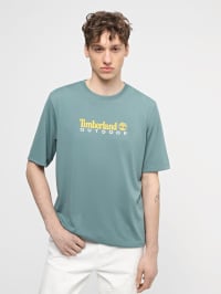 Голубой - Футболка Timberland Anti-UV Printed