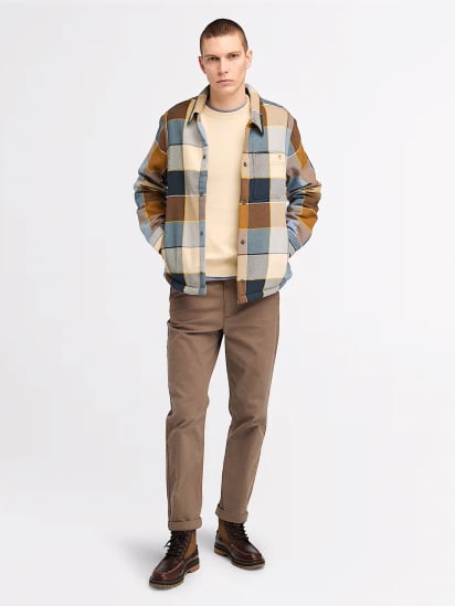 Куртка-рубашка Timberland Fleece-lined Plaid модель TB0A6UX2EI2 — фото 5 - INTERTOP