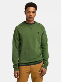 Зелений - Світшот Timberland Exeter River Brushed-back Crew