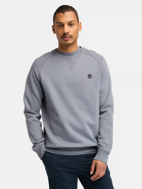 Серый - Свитшот Timberland Exeter River Brushed-back Crew