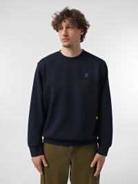 Тёмно-синий - Свитшот Timberland Woven Badge Crew Neck