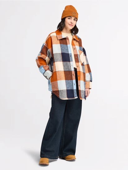 Рубашка Timberland Heavy Flannel Long модель TB0A5ZM7EHG — фото 4 - INTERTOP