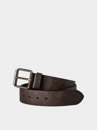 Коричневый - Ремни Timberland Leather Belt With Antique-Finish Buckle