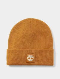 Жёлтый - Шапка Timberland Cuffed Beanie With Tonal Patch