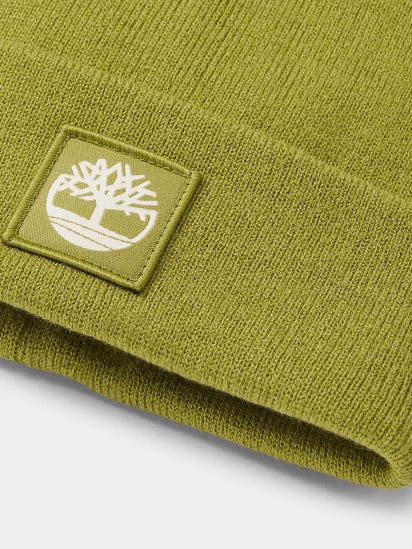 Шапка Timberland Cuffed Beanie With Tonal Patch модель TB0A61BXEFO — фото - INTERTOP