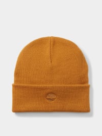 Жёлтый - Шапка Timberland Cuff Beanie With Embroidered Logo