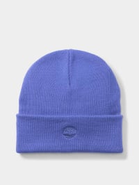 Синій - Шапка Timberland Cuff Beanie With Embroidered Logo