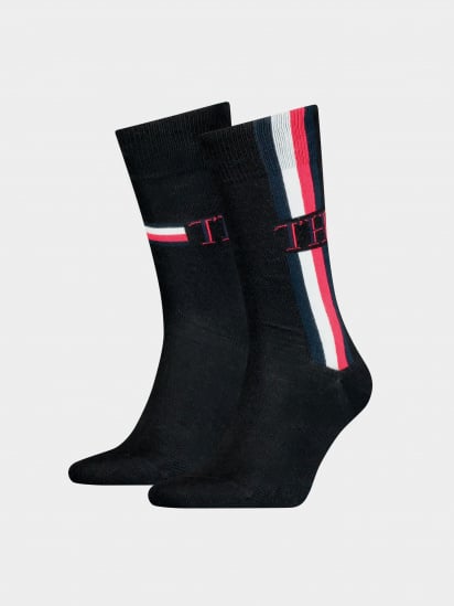 Набір шкарпеток Tommy Hilfiger Socks 2-Pack Iconic Stripe модель 100001492001 — фото - INTERTOP