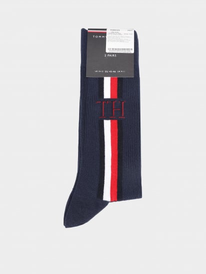 Набір шкарпеток Tommy Hilfiger Socks 2-Pack Iconic Stripe модель 100001492002 — фото - INTERTOP