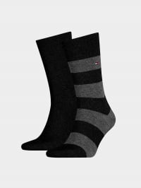 Чёрный - Набор носков Tommy Hilfiger Rugby Sock 2P