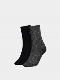 Чорний - Набір шкарпеток Tommy Hilfiger Elastic Sock Set 2 Pairs