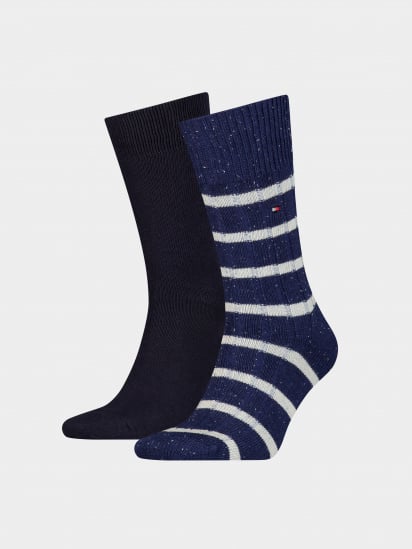 Набір шкарпеток Tommy Hilfiger 2 Pack Socks Navy модель 701225396001 — фото - INTERTOP